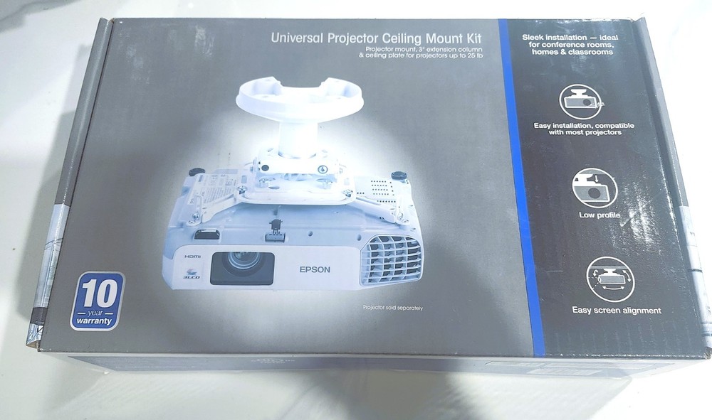 Epson Ceiling Mount for Projector ELPMBPJG - White