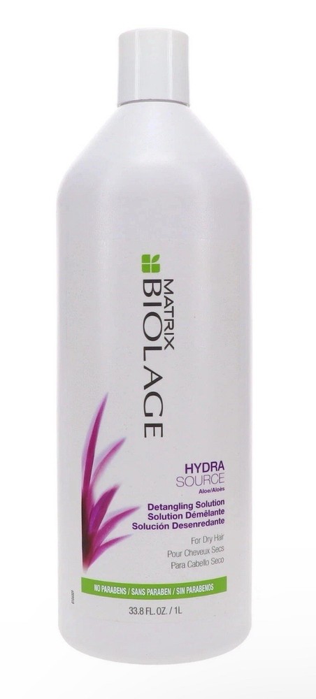 Matrix Biolage Hydrasource Detangling Solution 33.8oz **NEW & SEALED**