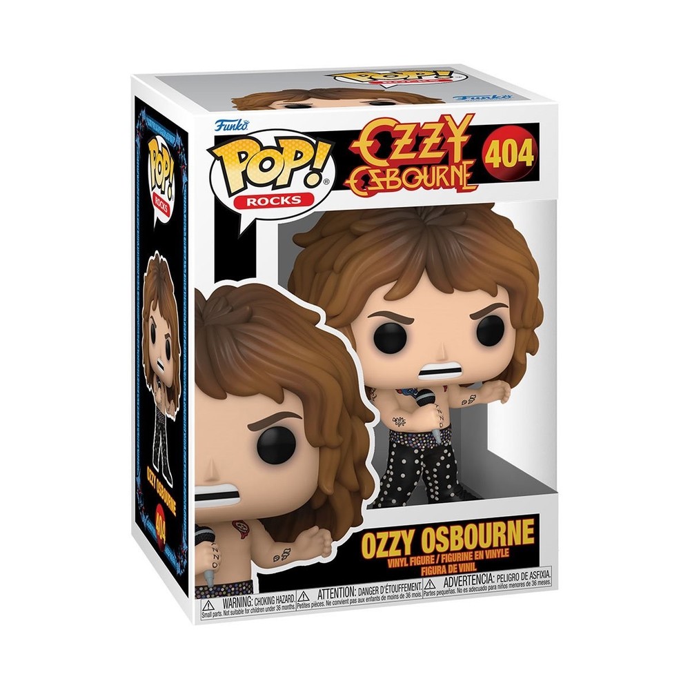 Funko Pop! Rocks - Ozzy Osbourne (1989) #404 (Black Sabbath)  MINT SHIPS NOW