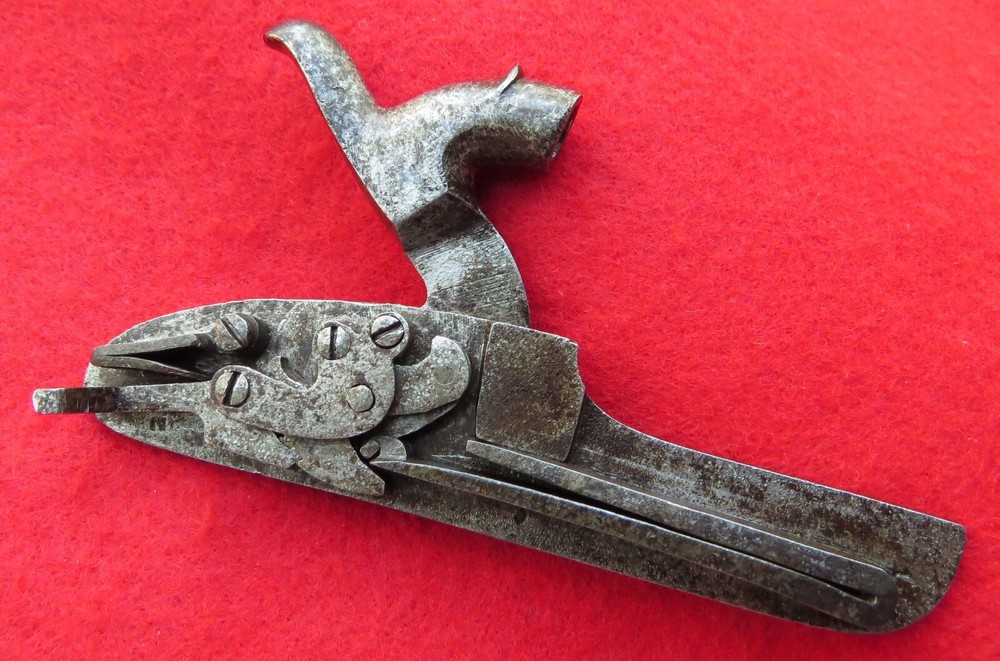 Antique Black Powder Percussion Lock Assembly Left-side Muzzleloading Lockwork