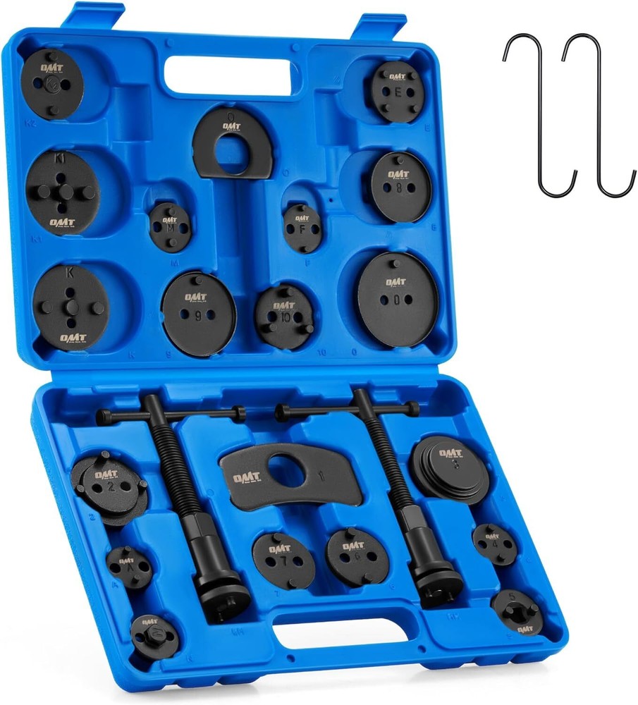Brake Caliper Wind Back Tool Kit, 24pc Brake Caliper Compression Tool Set with..