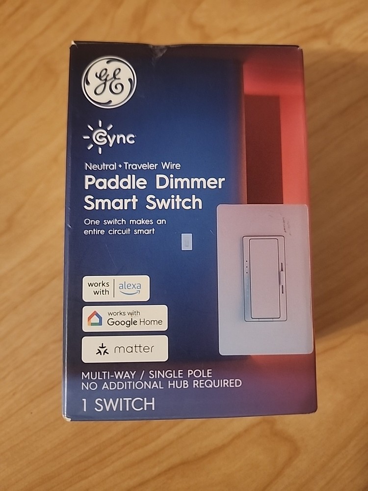 GE Paddle Dimmer Smart Switch