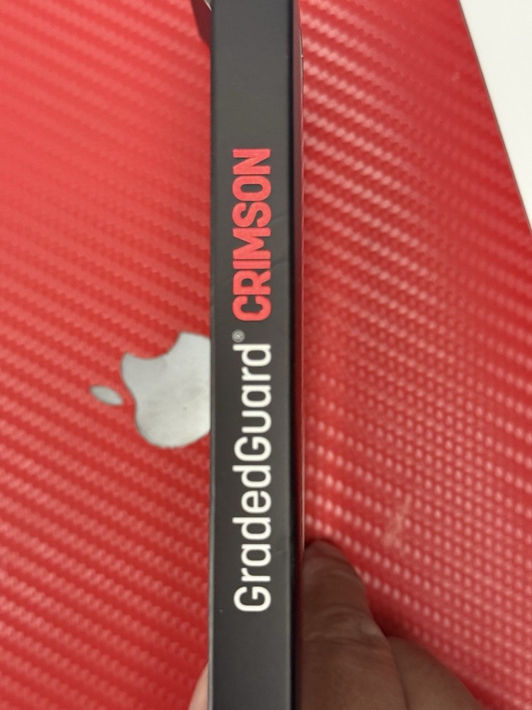 (1) Crimson Metallic GradedGuard PSA Graded Card Case Guard Protector Stackable