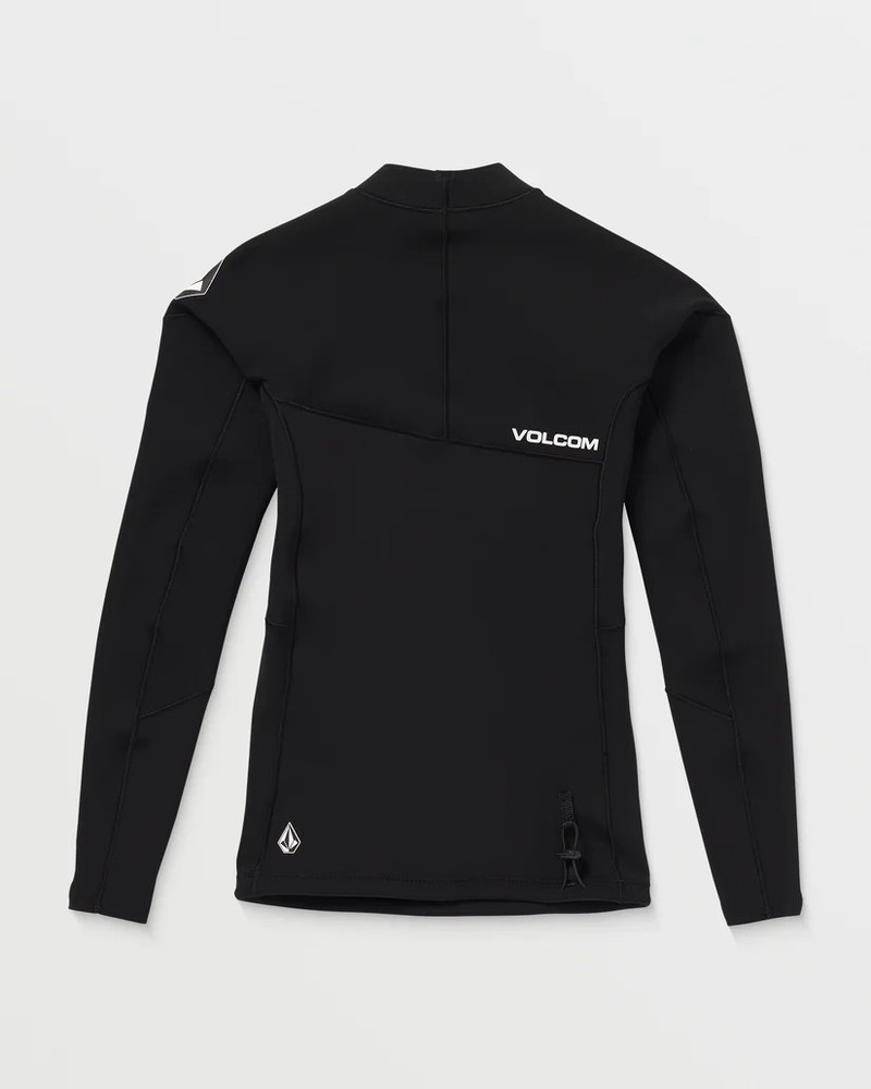 Volcom Modulator 1.5mm Pull Over Neoprene Wetsuit Jacket - Men's - Small / Black