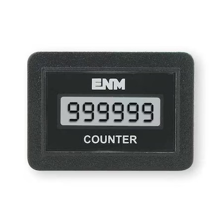 Enm C1141bb Electronic Counter, 6 Digits, Lcd