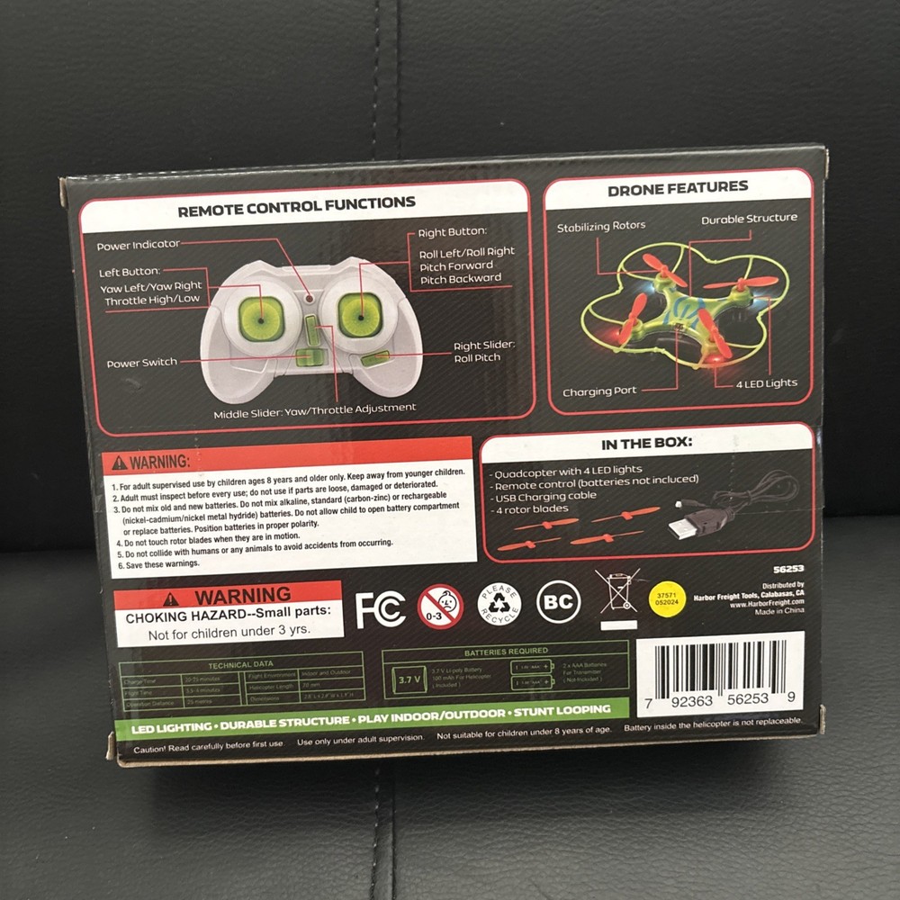 Pocket Air Drone Quadcopter New In Box