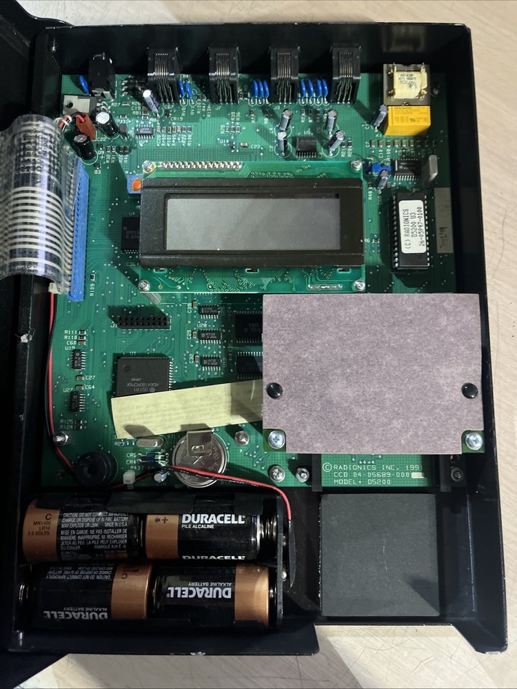 BOSCH RADIONICS D5200 ALARM PROGRAMMER