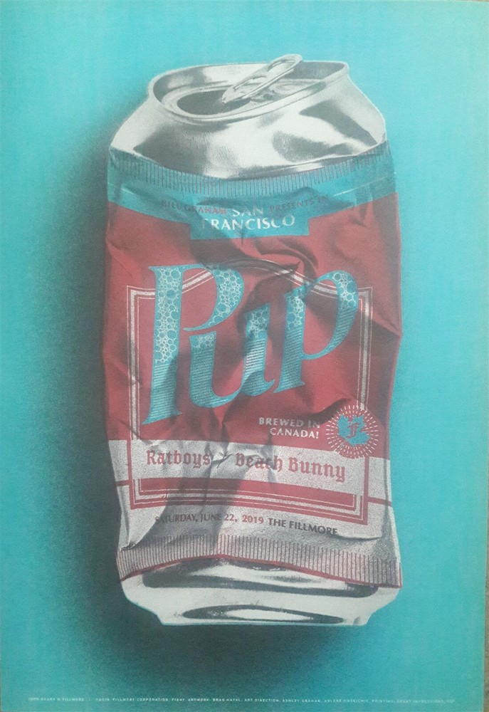 MINT PUP Fillmore Poster 2019 a