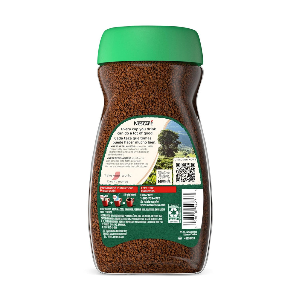 Clasico Decaf, 7 Ounce Jar