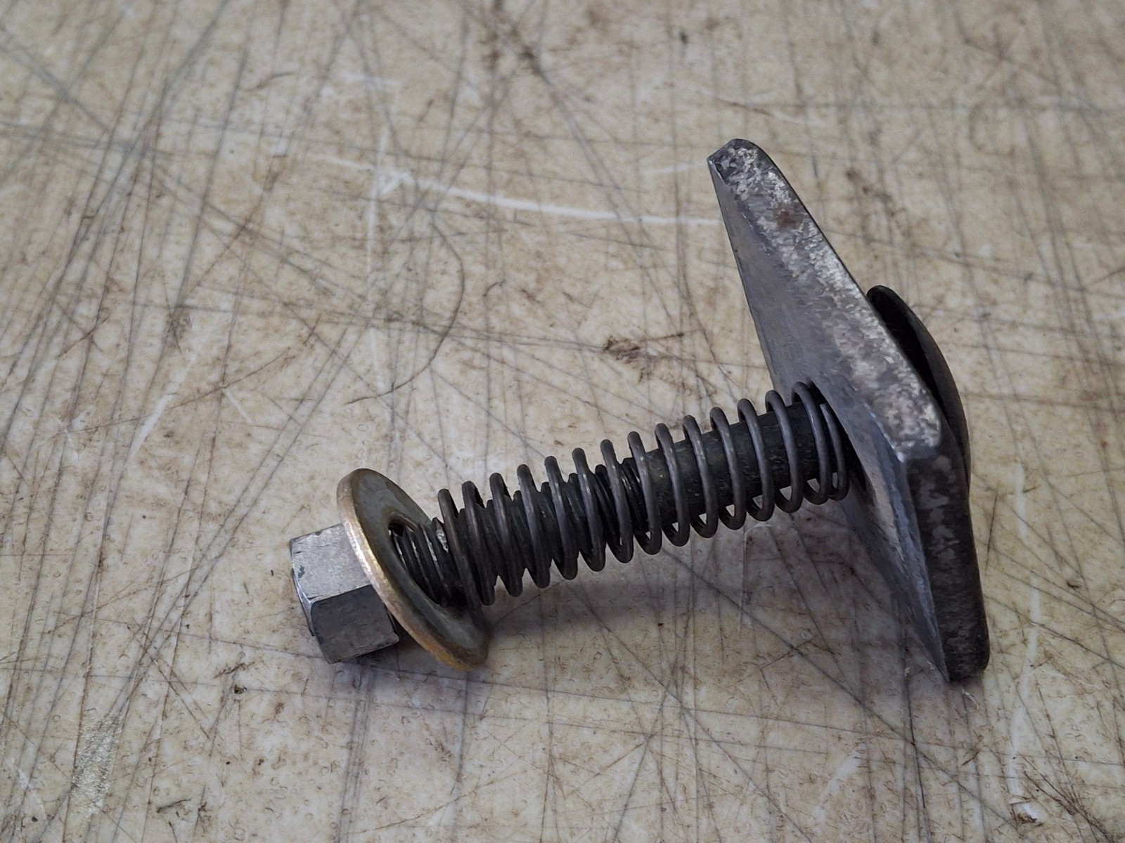 Vintage 6" Lathe Atlas 618 Craftsman 109 Tailstock Bed Clamp w/ Spring