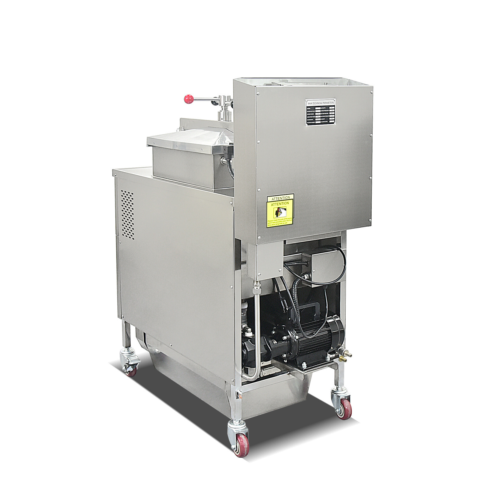 Kolice Commercial 25L Natrual Gas(LNG) Pressure Deep Fryer with Oil Filtration