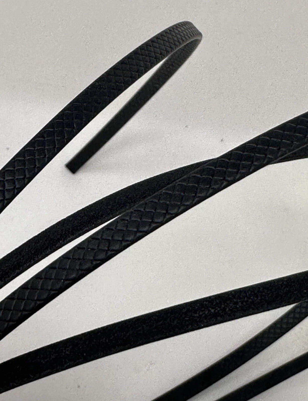 Black Tacky Football Lace Repair Kit - Compare to Wilson GST ACL Pebble Lacing