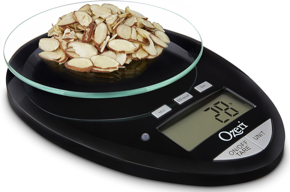 Pro II Digital Kitchen Scale with Removable Glass Platform and Countdown Kitchen