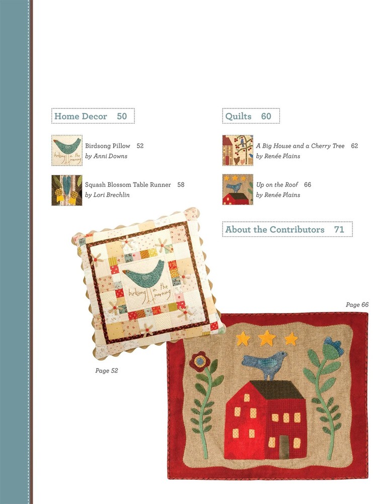 Sweet & Simple Wool Applique Book by C&T Publishing