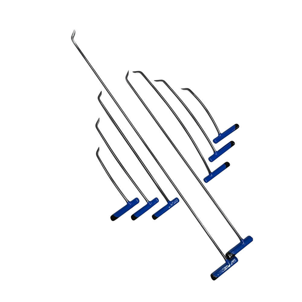Zanfora Edition 8-Piece Single Bend Sharp Tip Left & Right Steel PDR Tools –
