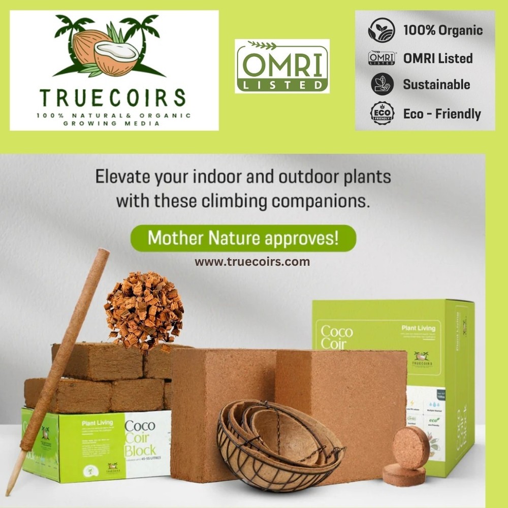 10LB CocoCoir Chunk - 100% Organic Compressed Blocks