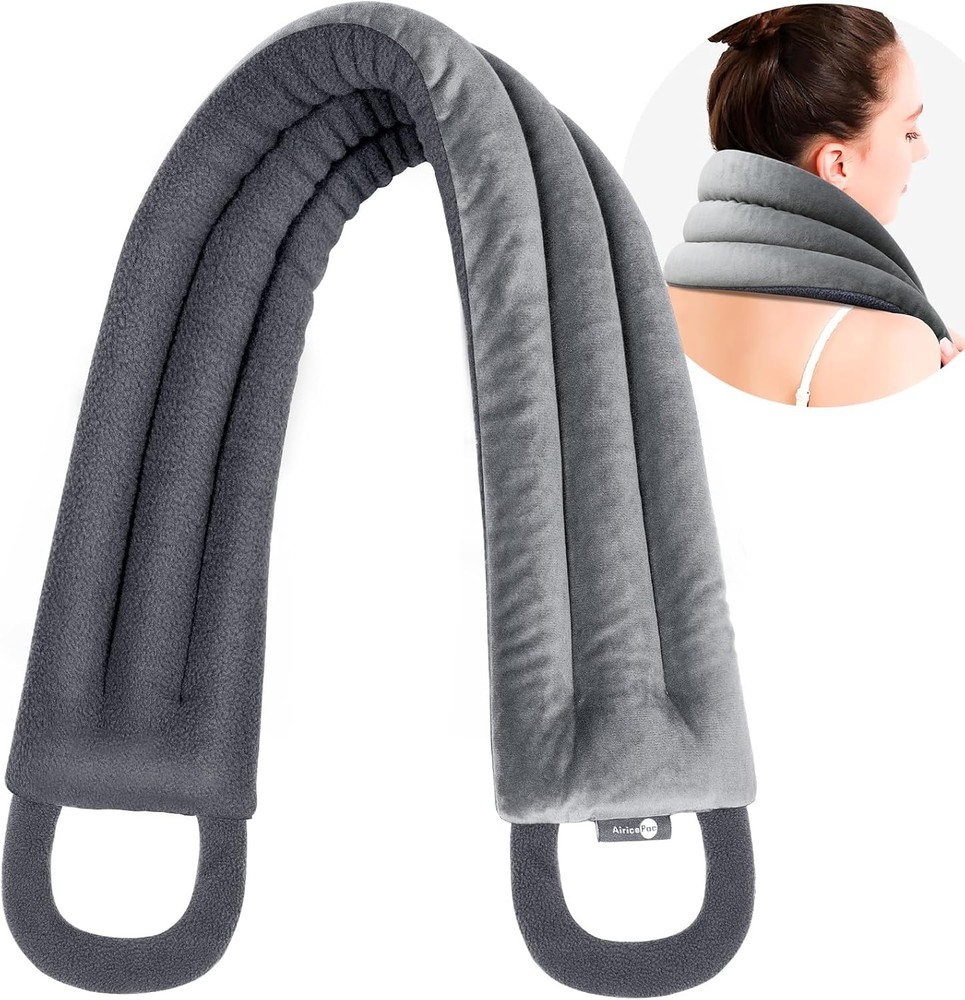 Microwave Heating pad for Neck and Shoulders Back 33 * 5" microwavable Moist...