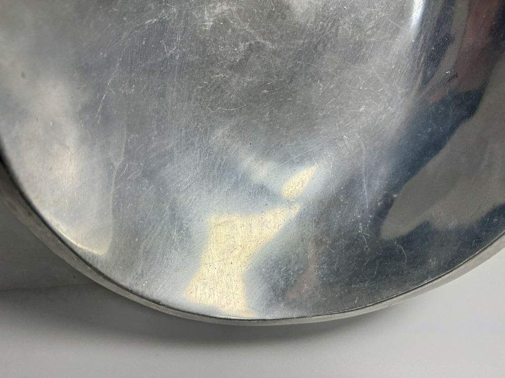 Nambe Chip & Dip Platter And Serving Dish (b92)