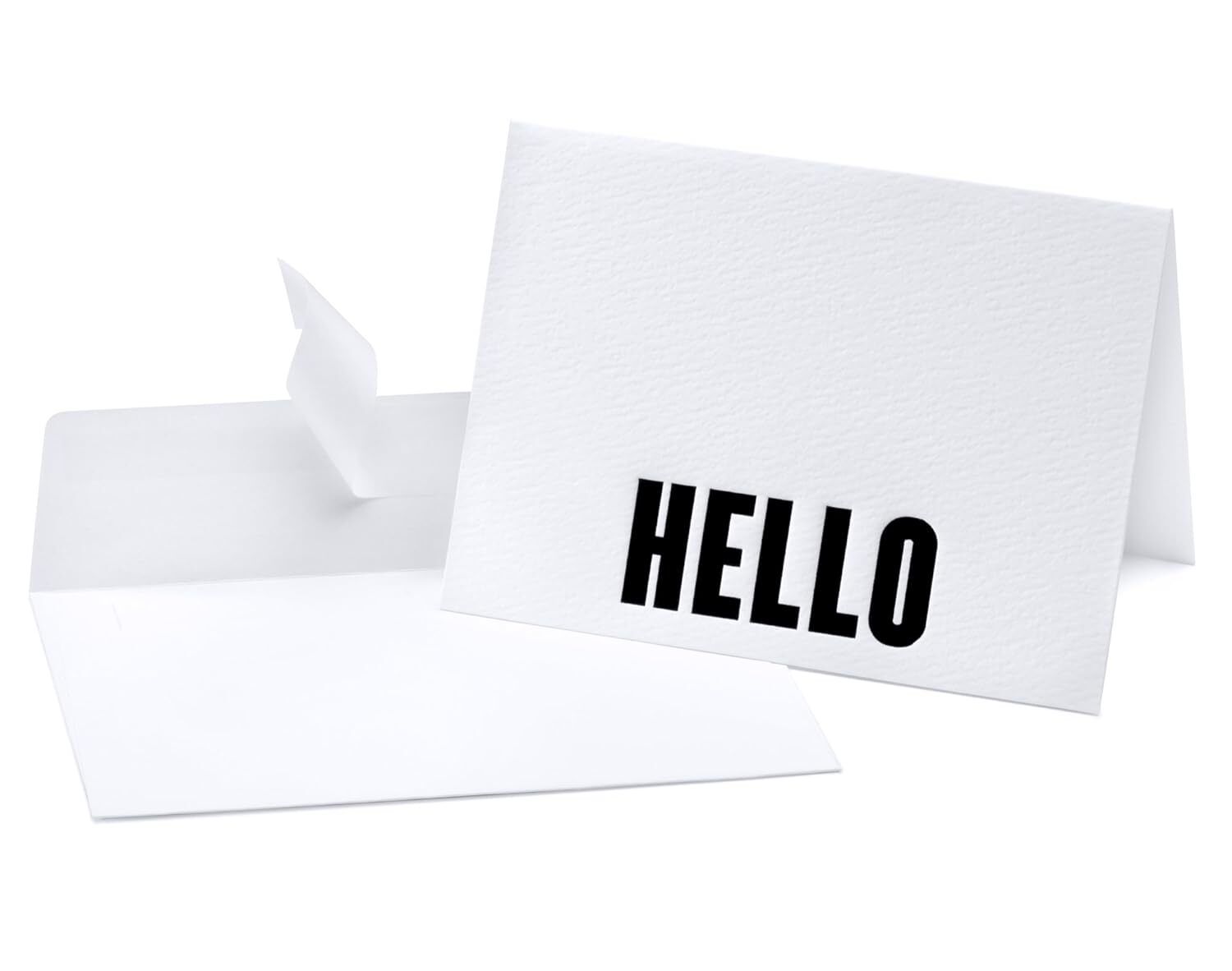 Opie’s Paper 100 Clients Friends Letterpress Note Cards Self Seal Envelopes 🚀