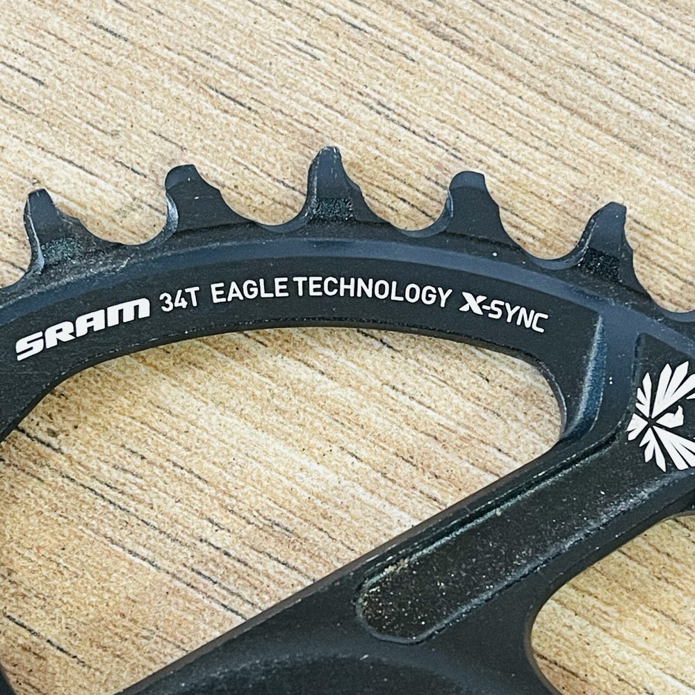 SRAM X-Sync Eagle 34T Direct Mount Chainring Boost 148 3mm Offset Black