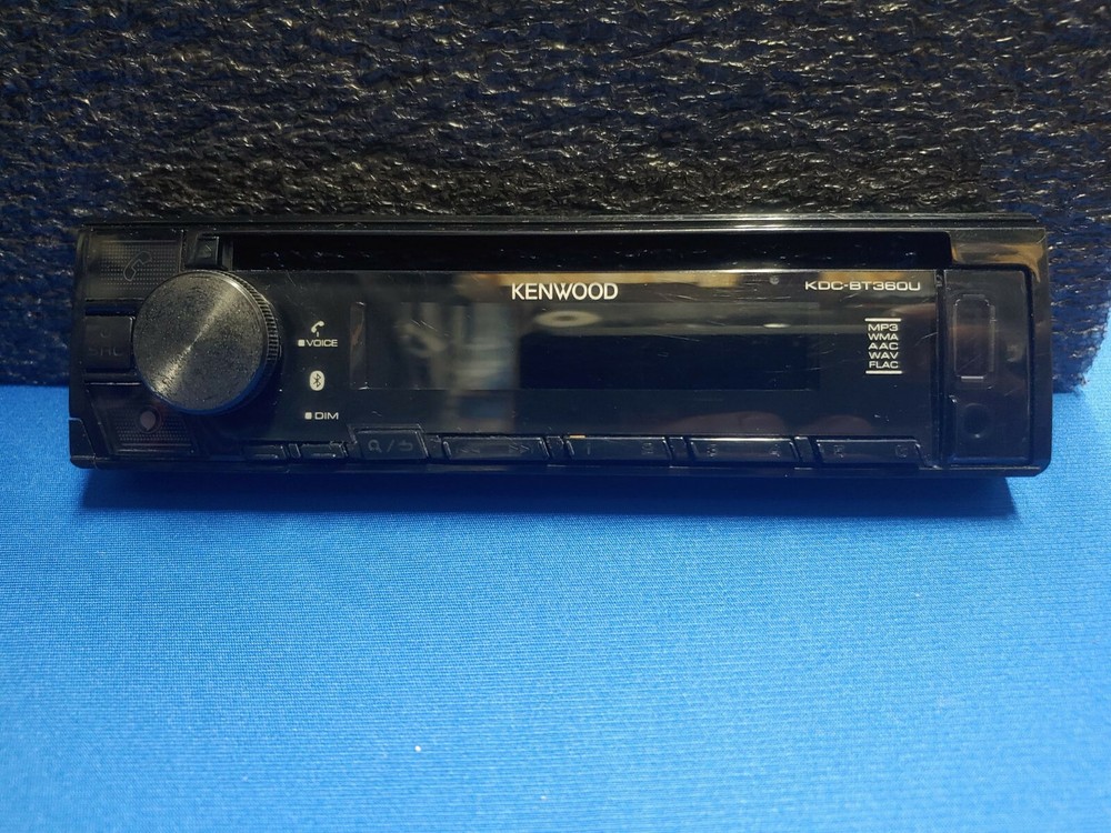 kenwood faceplate kdc-bt360u