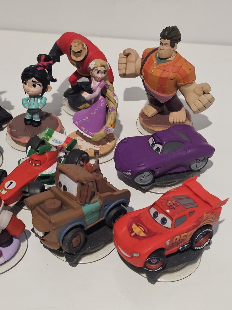 Disney Infinity Figure Bundle – Mixed Characters – Sold As Is / Untested