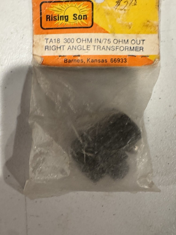 Rising Son TA18 Right Angle Transformer