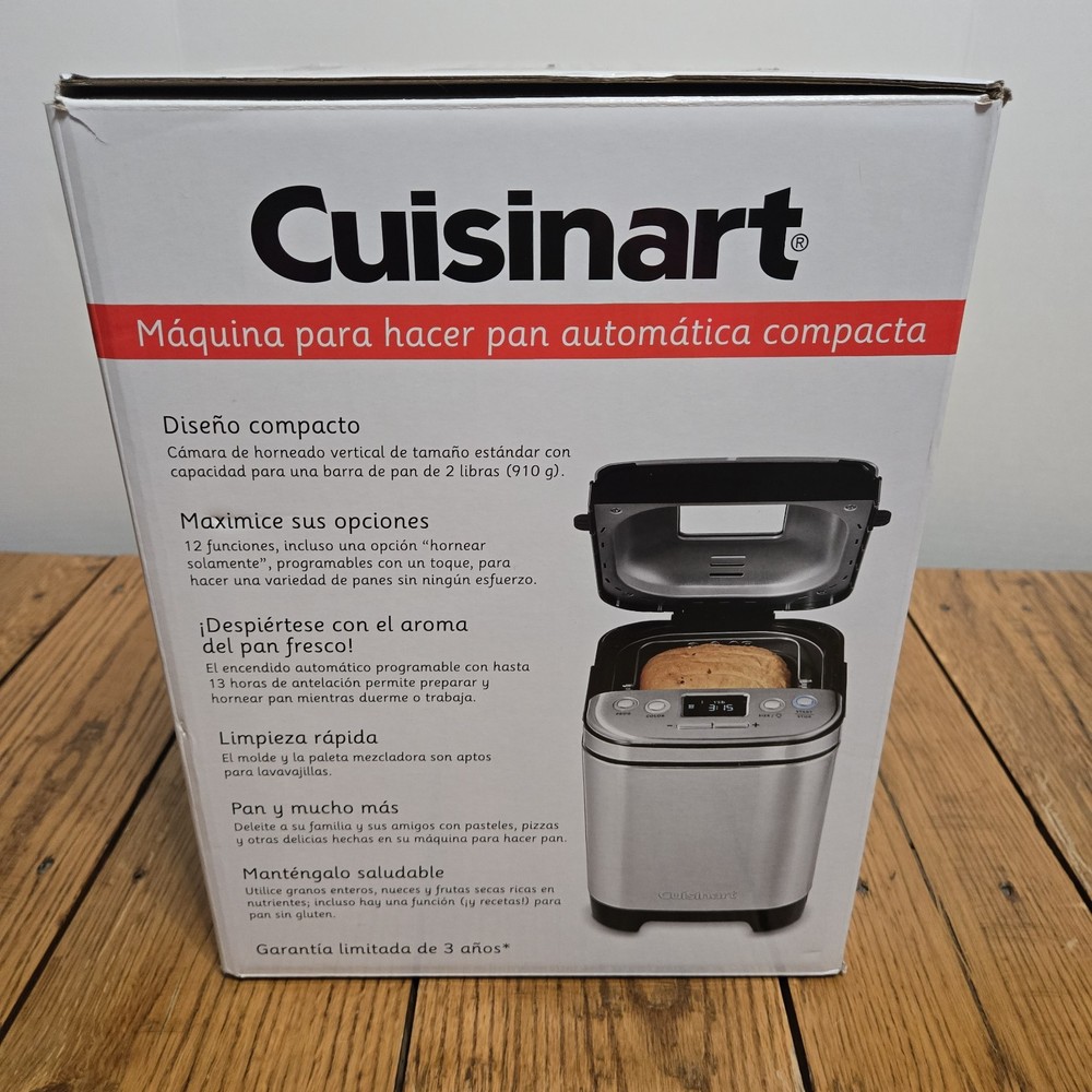 Cuisinart Compact Automatic Bread Maker CBK-110P1 Open Box