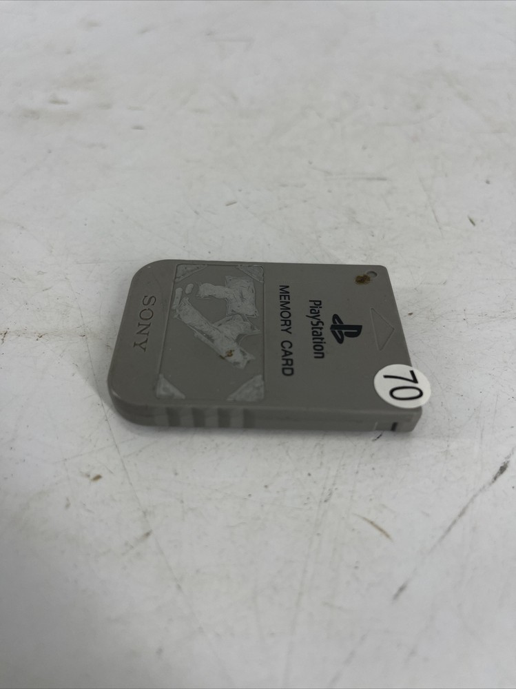 OEM Playstation Memory Card SCPH-1020 USED UNTESTED