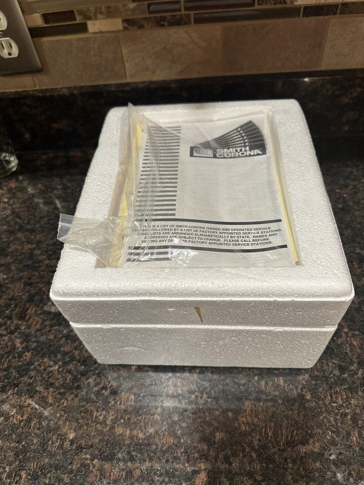 Smith Corona PC Label Printer 1.0 Tested Works Includes Cables Instructions Box