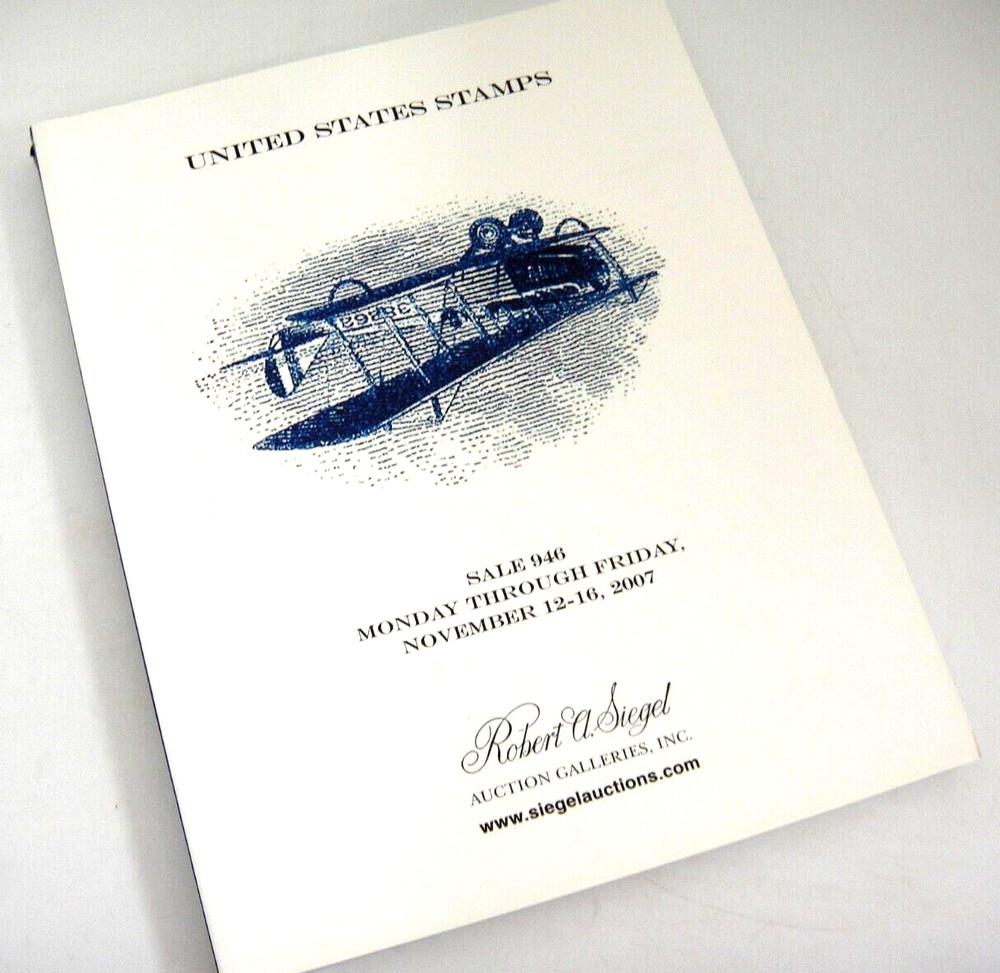 Siegel Auction Catalog United States Stamps Inverted Jenny Essays Hawaii 2007
