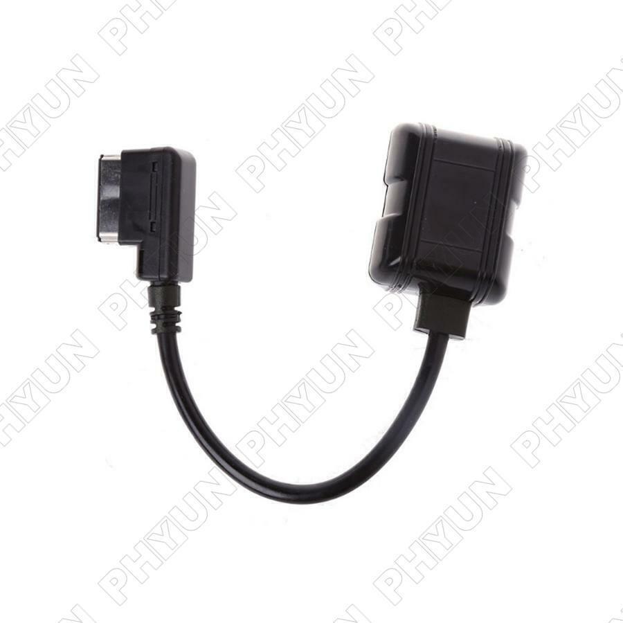 For Benz Radio Stereo Aux Cable Adapter MMI Socket Car Bluetooth Wireless Module