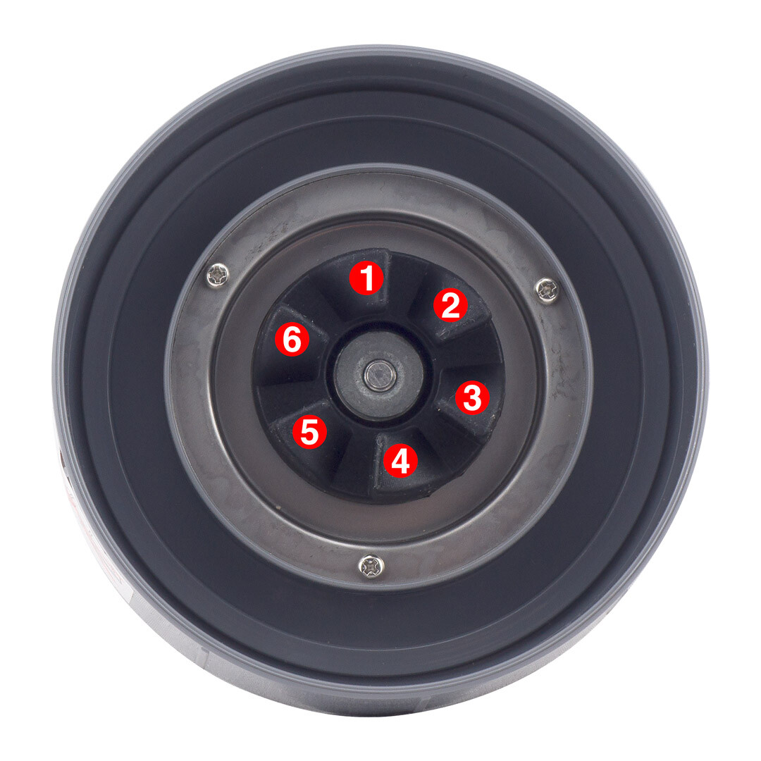 Flat Milling Blade for NutriBullet 600W 900W Blenders NB-101B NB-101S NB-201