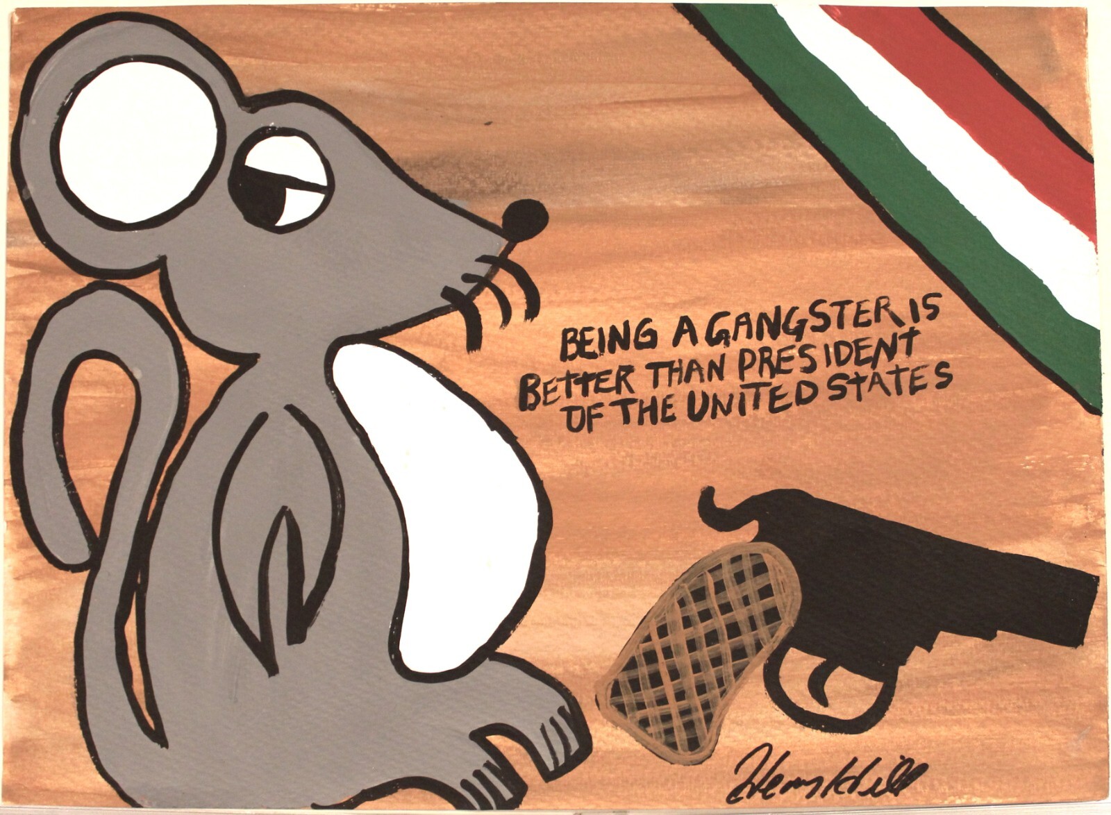 Henry Hill Gangster Art - Original Painting #2