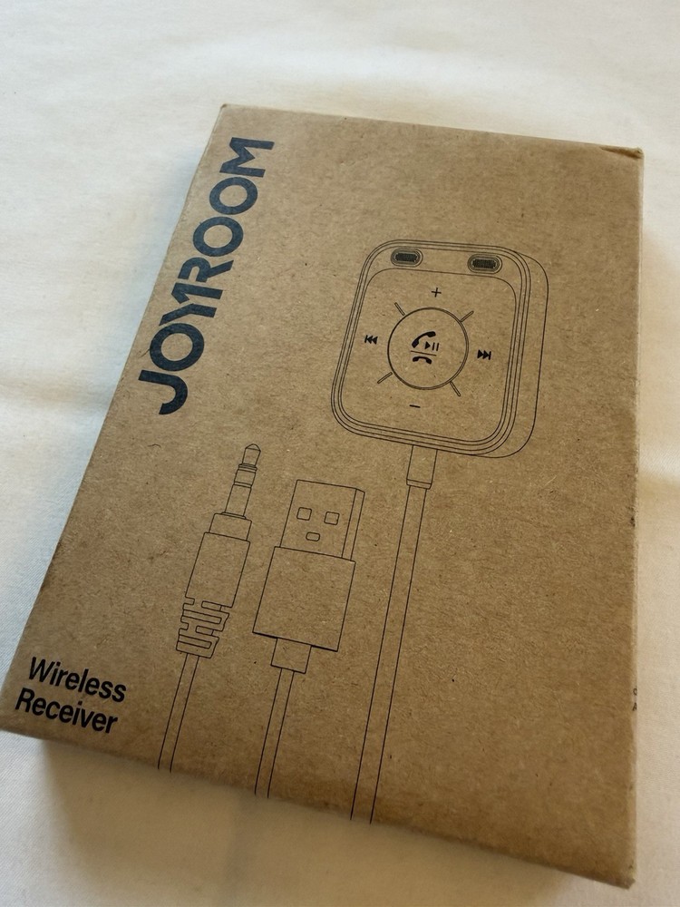 JOYROOM JR-CB3 Bluetooth Transmitter USB/AUX Dual-mic ENC, LED Ring, HD Calling