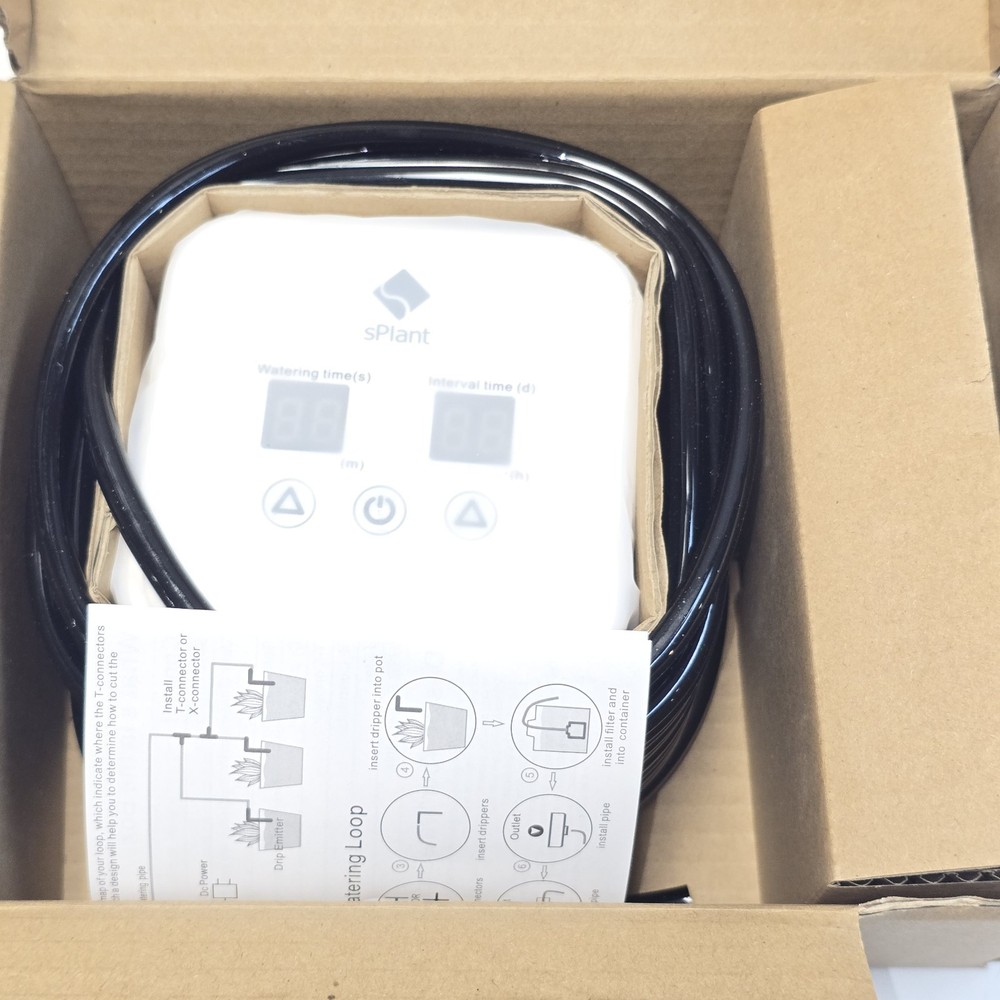 SPlant LCD Automatic Drip Irrigation Kit - New