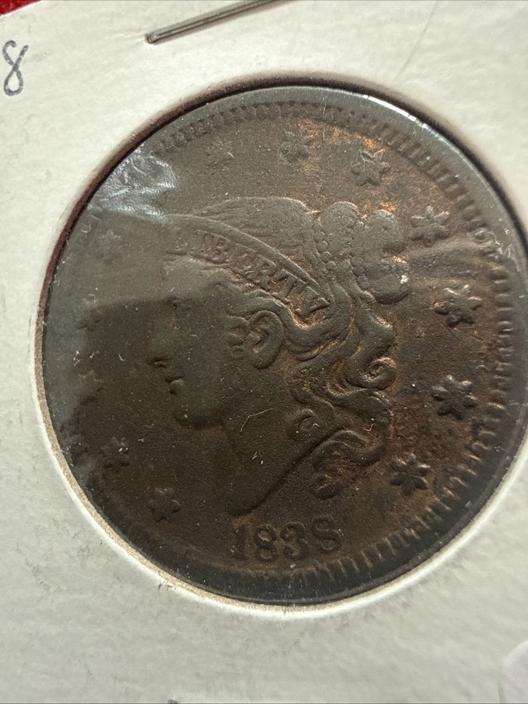 1838 Large Cent