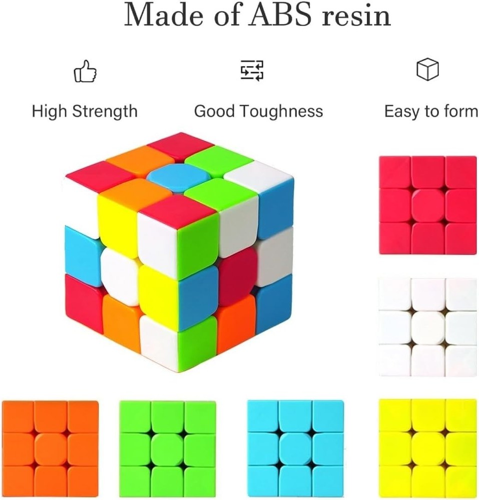 3x3 Speed Cube Puzzles, Stickerless