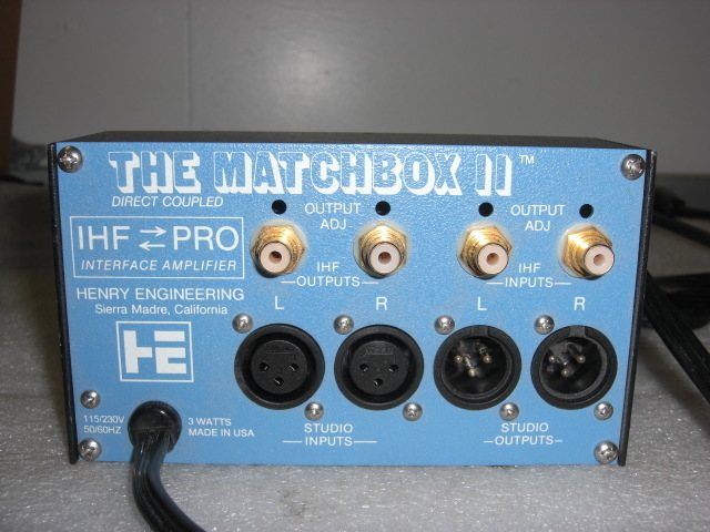 Henry Engineering The Matchbox II IHF Interface Amplifier