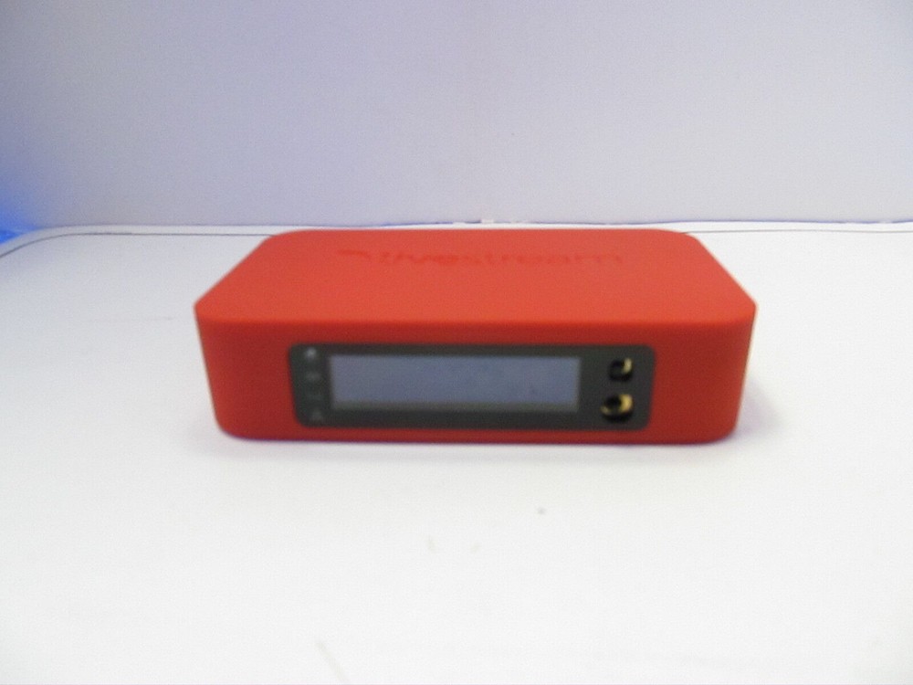 Livestream Broadcaster Encoder RED AS IS PARTS OR REPAIR ******READ*****