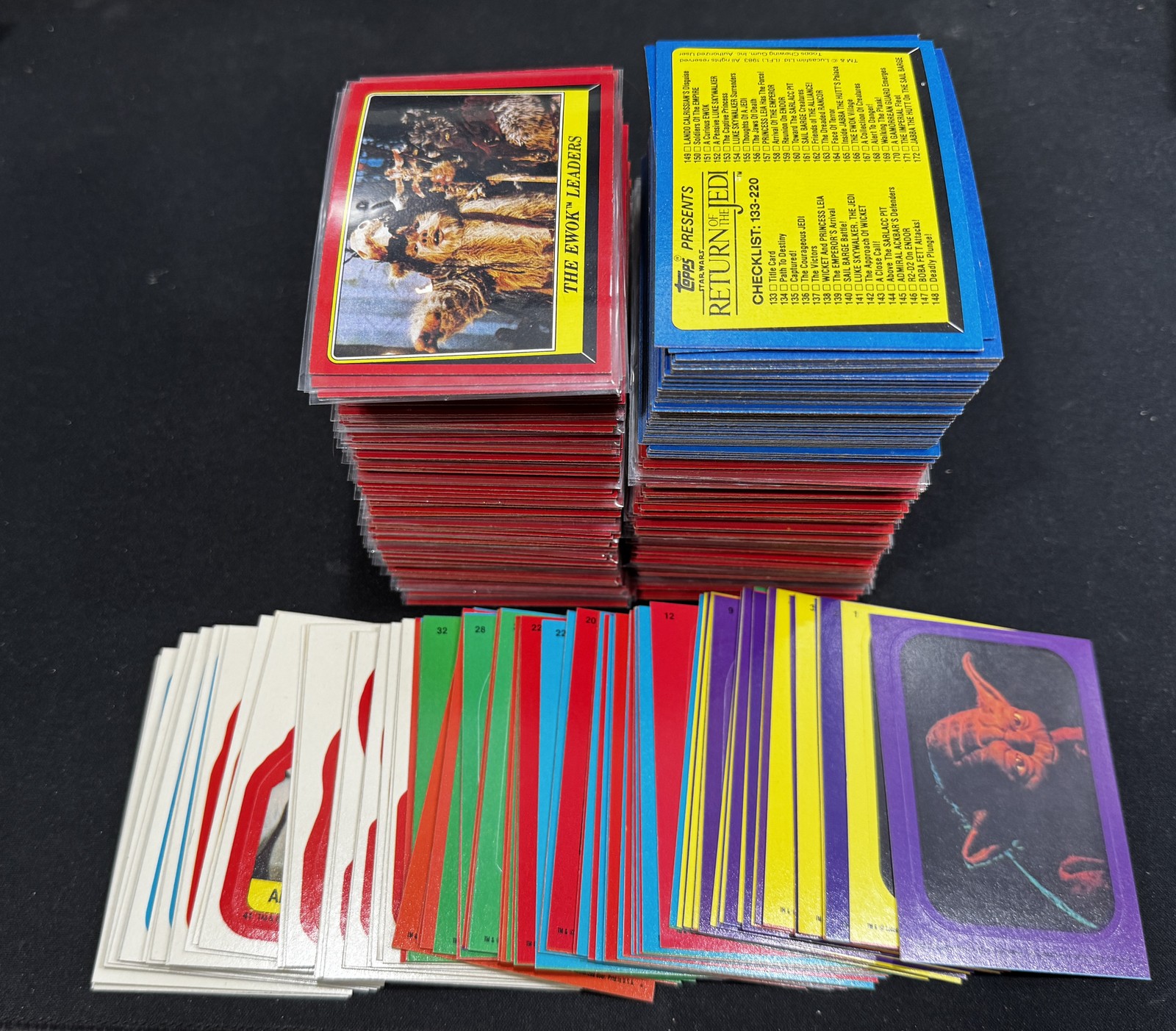 1983 Topps Star Wars: Return of the Jedi Stickers 201-220 (NM) - You Pick