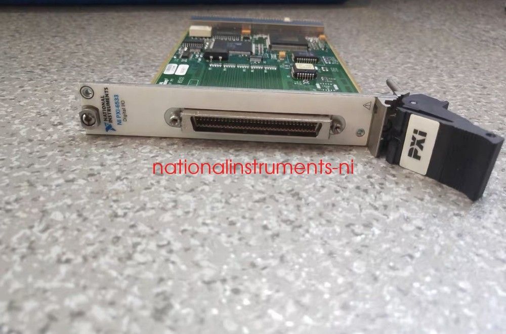 National Instruments PXI-6533 Interface, Digital I/O Module Test completed
