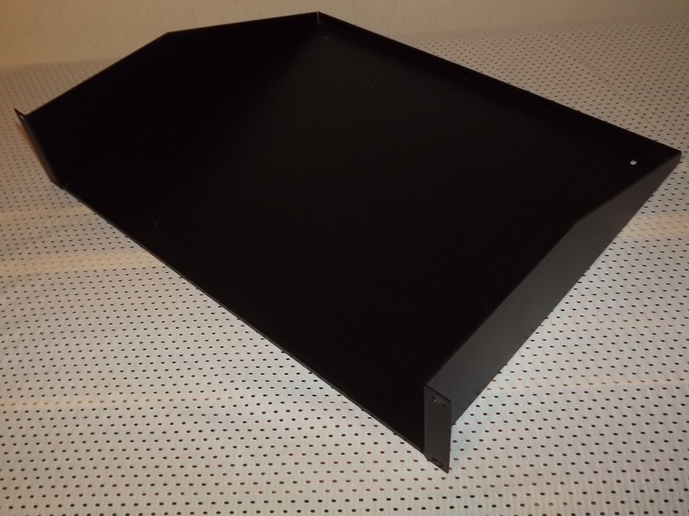 2U 14.5 Inch Deep Solid Component Rack Shelf