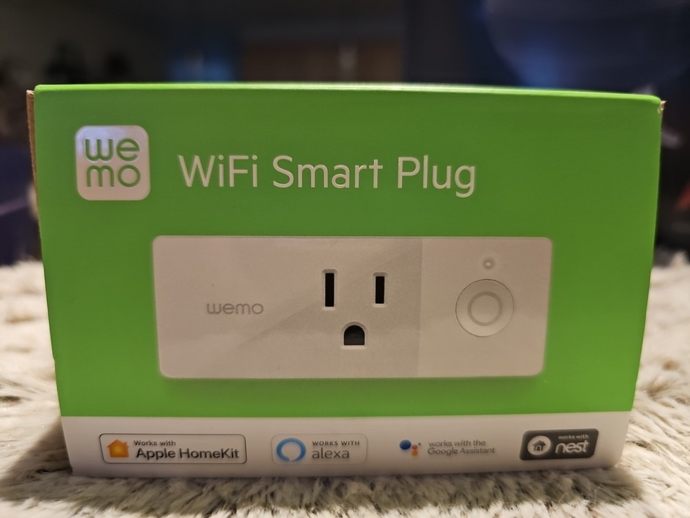 WeMo WiFi Enabled Mini Smart Plug - White (F7C063)