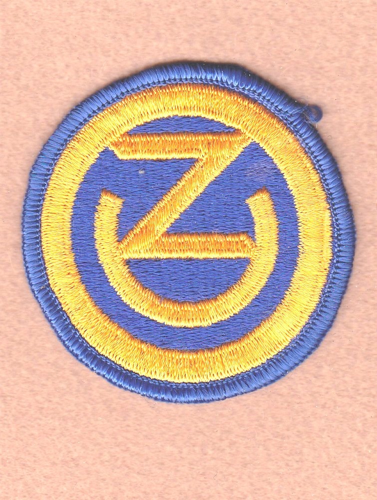 Army Patch: 102nd Infantry Division, merrowed edge
