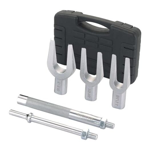 5Pcs Ball Joint Separator Set, Pickle Fork Tool Set, Tie Rod Removal Tool for