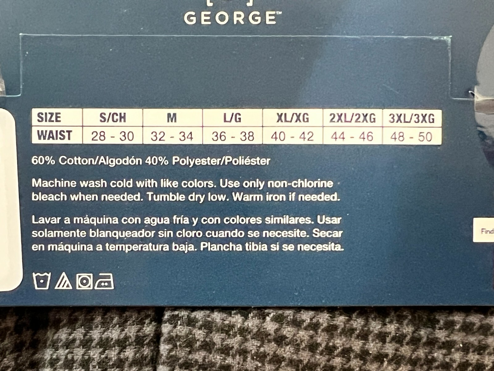 George Men's Comfy Plaid Checker Flannel Sleeping Pants Loungers CHOOSE PATTERN