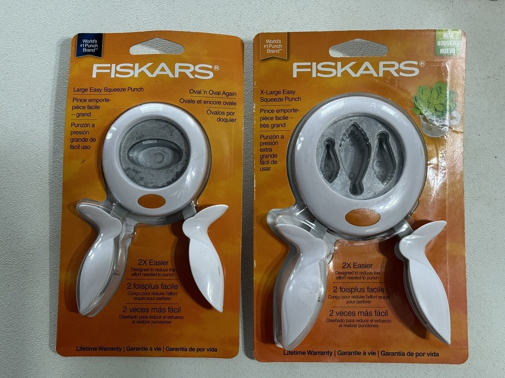 Fiskars Crafting Lot New In Package Includes 7 Items.