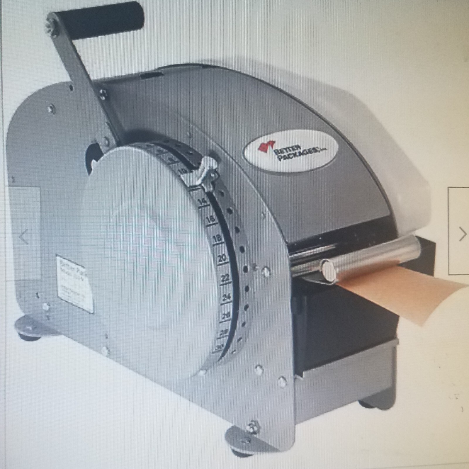 BETTER PACK GUMMED TAPE DISPENSER 333 PLUS  BETTER THAN UL...... PRICE !!!