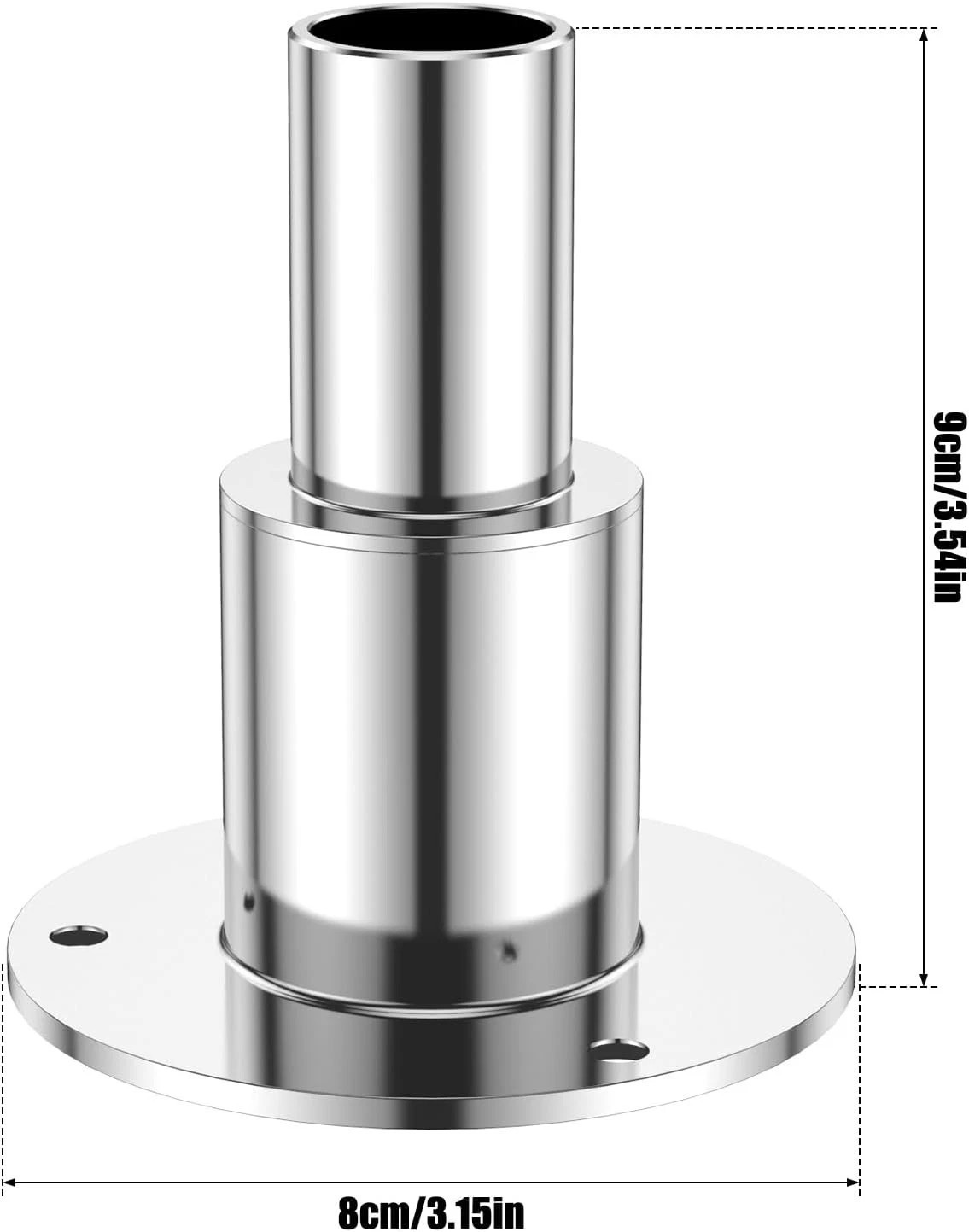 For Diesel Heaters 316 Stainless Steel Thru Hull Exhaust Fittings 24mm Pipe Tube